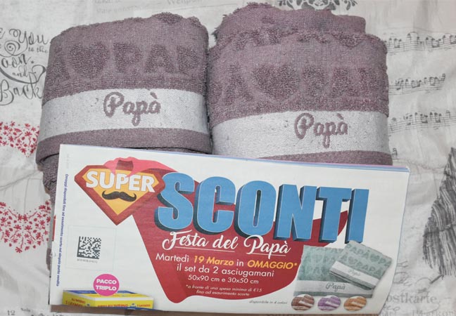 acqua e sapone festa del papà