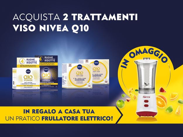 Q10 POWER TI REGALA UN FRULLATORE