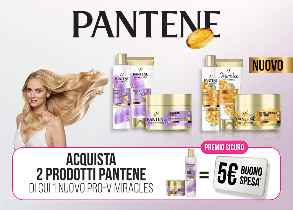 pantene buoni spesa conad